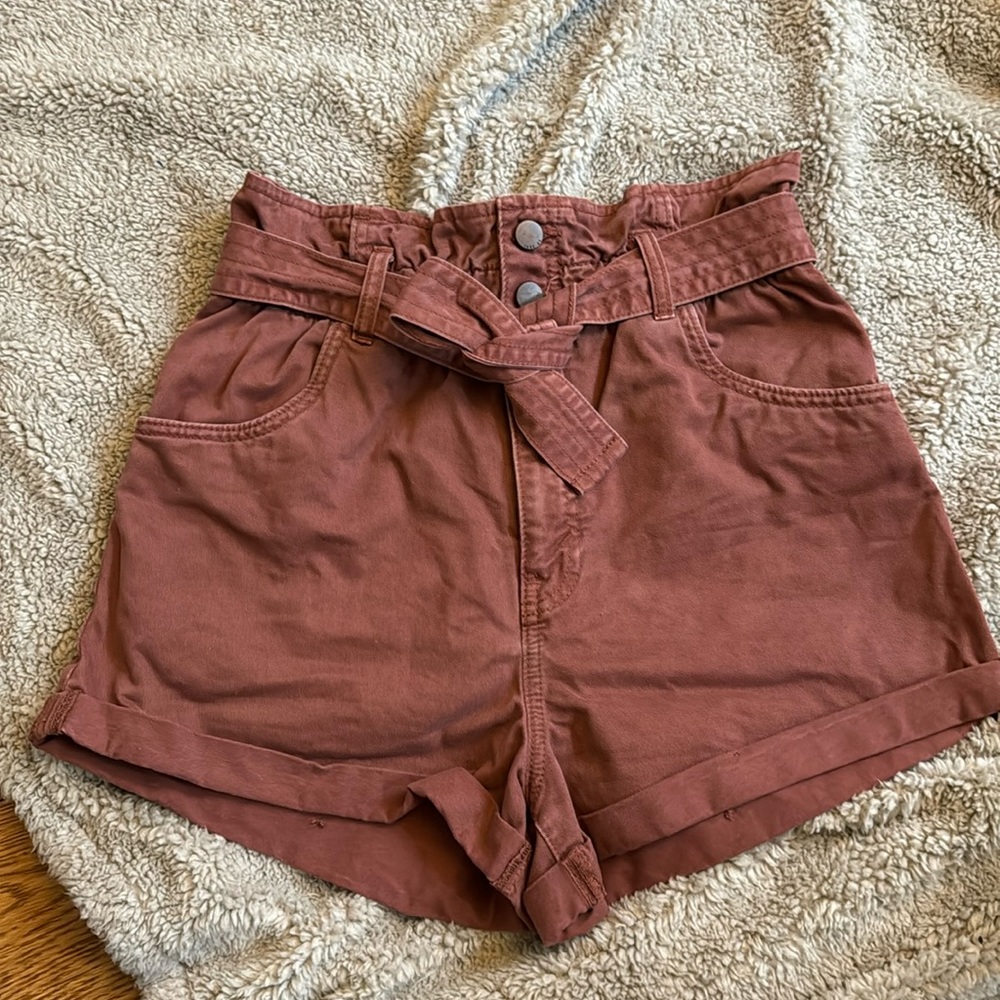 Abercrombie and Fitch Paperbag Shorts Size Small